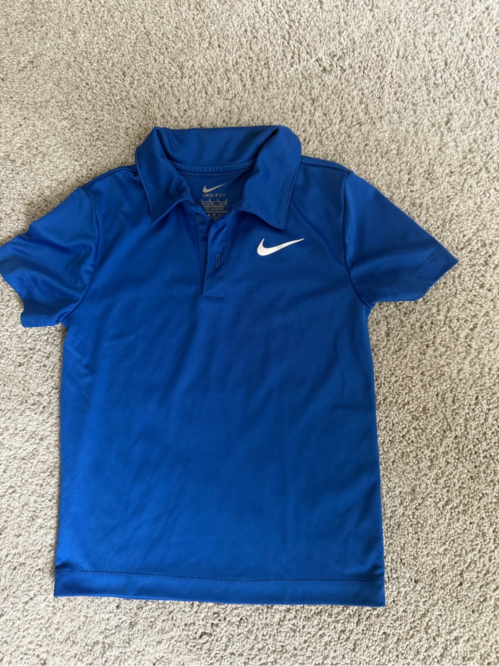 LOT: 4 Kids' Dri-FIT Polo Shirts